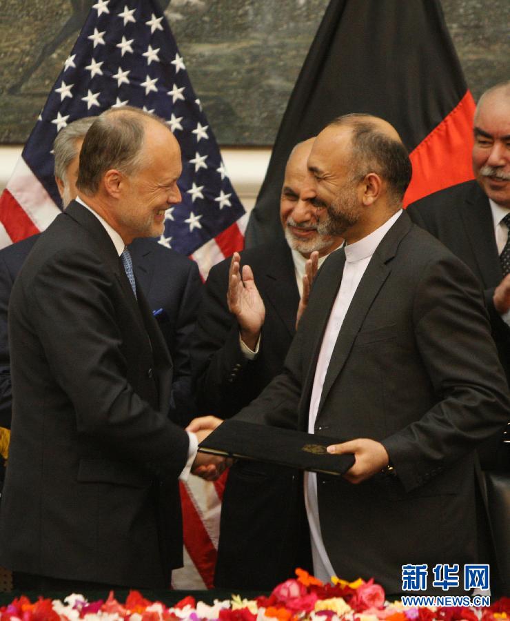 阿富汗与美国签署“双边安全协议”