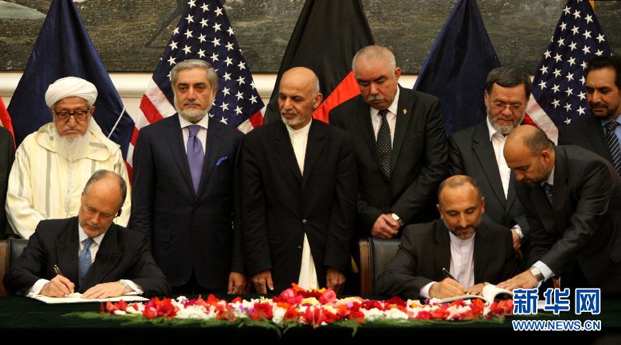 阿富汗与美国签署“双边安全协议”