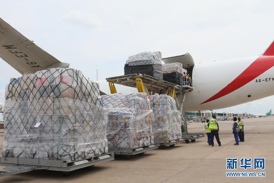 中国医疗物资助刚果（布）防控埃博拉