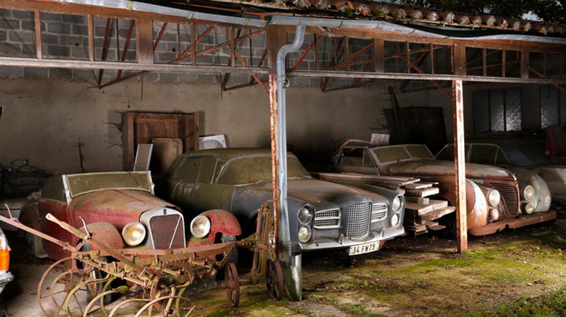 法国农场发现60辆古董车 价值千万美元(组图)