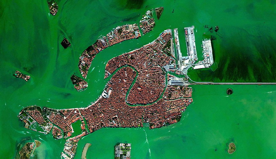 高空看世界：卫星图像展示地球神奇景观(高清组图)