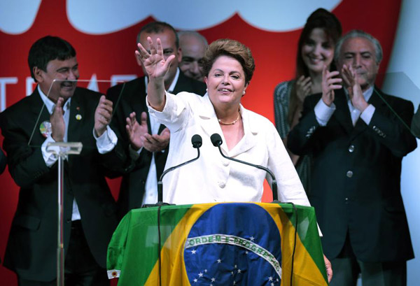 巴西女总统成功减重30斤：管住嘴、多锻炼是秘诀