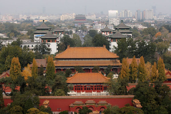 APEC期间记者参观采访北京古皇城中轴线