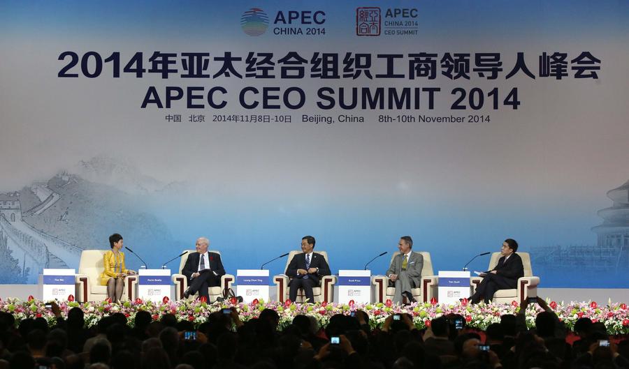 APEC工商领导人峰会举行峰会讨论（图）