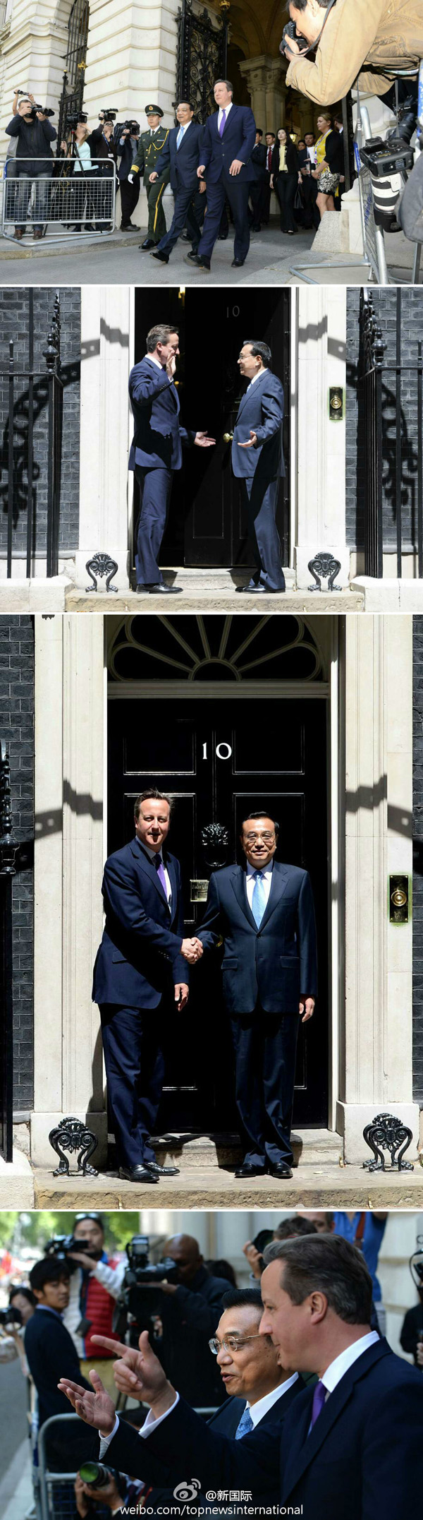 李克强与英国首相卡梅伦会谈