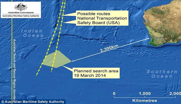 英美发布最新卫星数据 大大缩小MH370搜寻范围