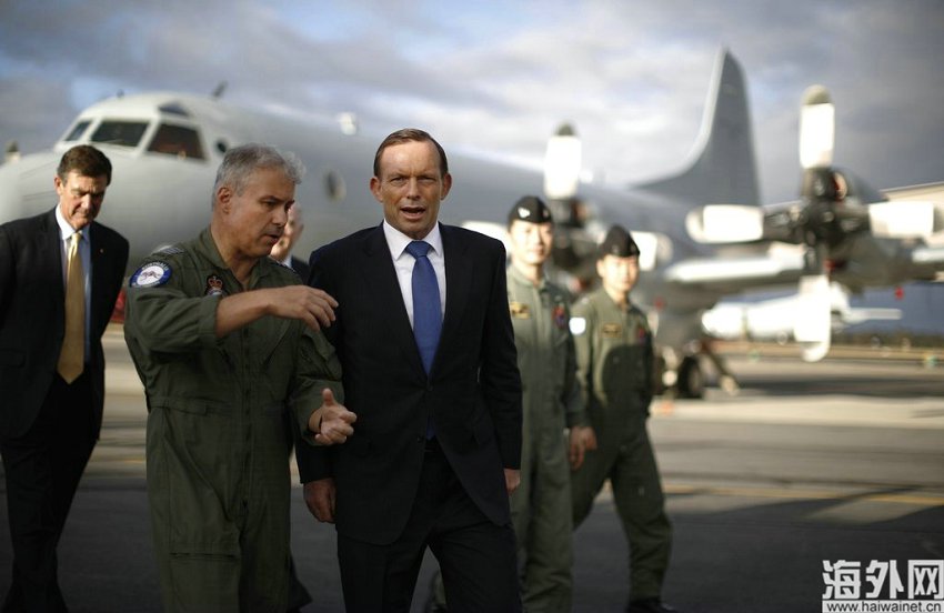 澳总理慰问多国马航失联客机搜救人员