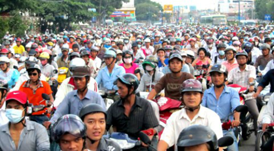 越南胡志明市2015年起将收取摩托车道路使用费
