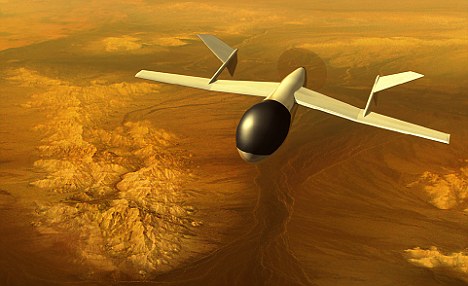 美国新型核动力飞机可探索土卫六 性能优于气球探测器