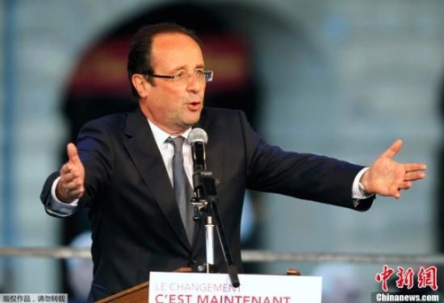 法国大选电视辩论奥朗德展现强势作风