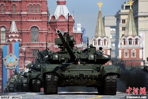 莫斯科红场今日举行大阅兵 普京将检阅部队(图)