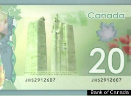 加拿大新版钞票图案被批“色情” 央行或将进行调整