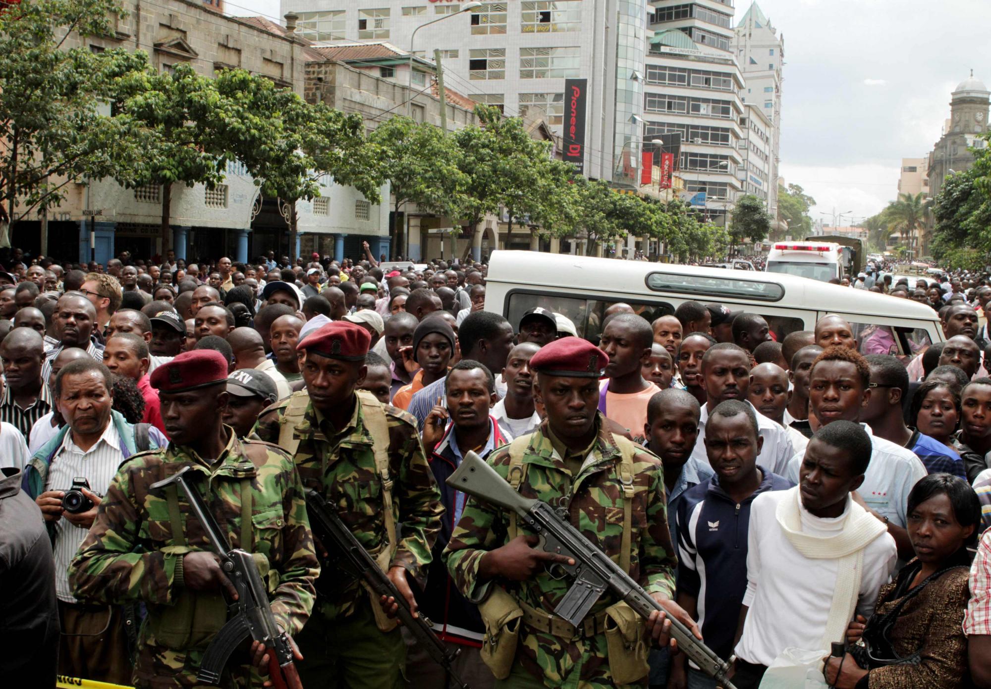 肯尼亚首都市中心爆炸数十人受伤 袭击者疑为“大胡子”