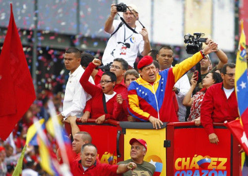 委内瑞拉大选民调显示查韦斯大幅领先对手