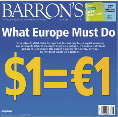 美国封面：贬值保欧元