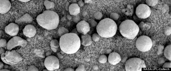 火星上曾有生命体？“蓝莓”状物质成有力证据