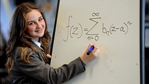 比爱因斯坦和霍金还聪明！英国12岁女孩智商为162