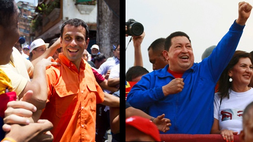 委内瑞拉大选查韦斯迎战强敌 中间选民左右结果