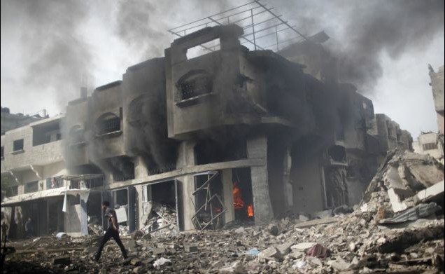 巴以“网络战”如火如荼 加沙一家11口空袭丧命