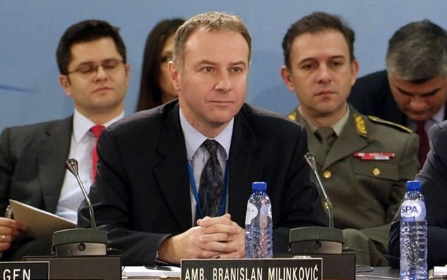 塞尔维亚驻北约大使跳楼自杀 曾抱怨与妻儿分居