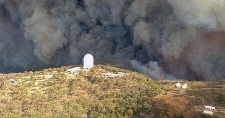 澳著名天文台遭山火侵袭 多国望远设备受威胁