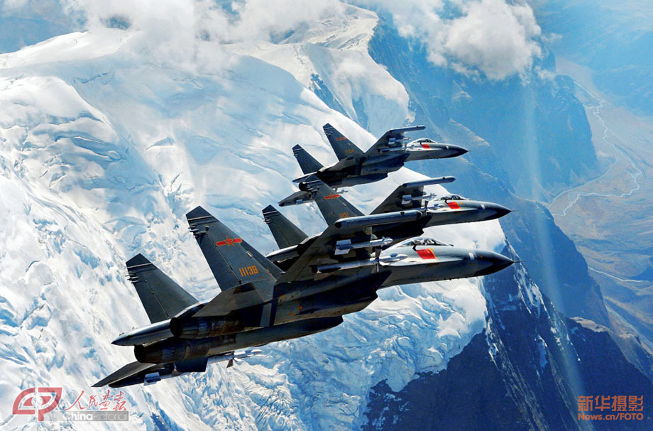 高清美图：镜头记录中国空军的“强军梦”