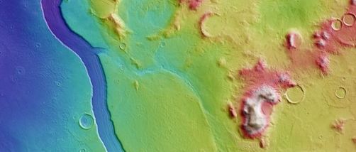 欧洲航天局发布照片 显示火星曾有1500米长河