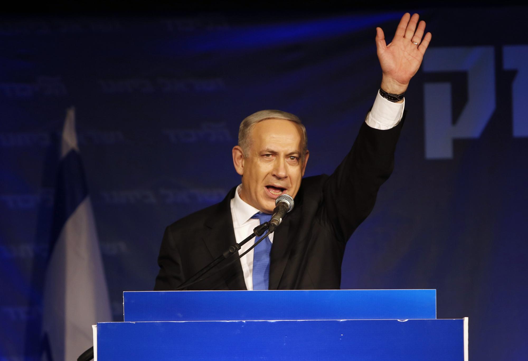以色列总理无悬念连任 发誓阻止伊朗拥核
