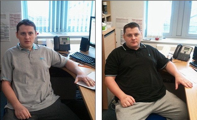 穴居人生活助英国胖小伙5个月减重100斤
