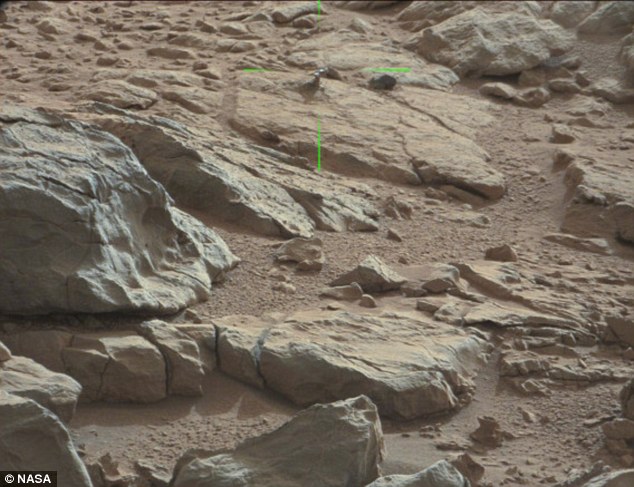 秘密洞穴的“门把手”？“好奇”号在火星上发现不明金属物体
