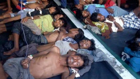 130名缅甸穆斯林海上漂流25天 97人被饿死