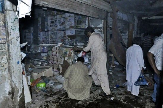 巴基斯坦卡拉奇连环爆炸已致40死135伤