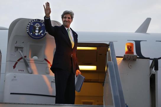 美国务卿克里旋风访9国 分析称其意在搞定叙利亚