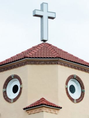 美国超萌“鸡教堂”名声大噪 渔民用其作指南针