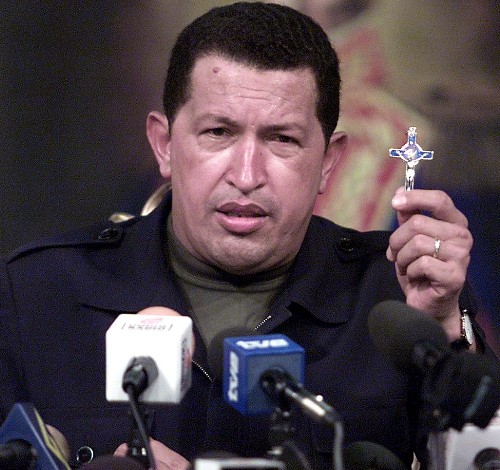 委内瑞拉总统查韦斯逝世 旧照回顾精彩一生