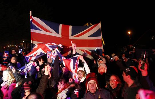 马岛公投结果倾向英国 支持率高达99.8%