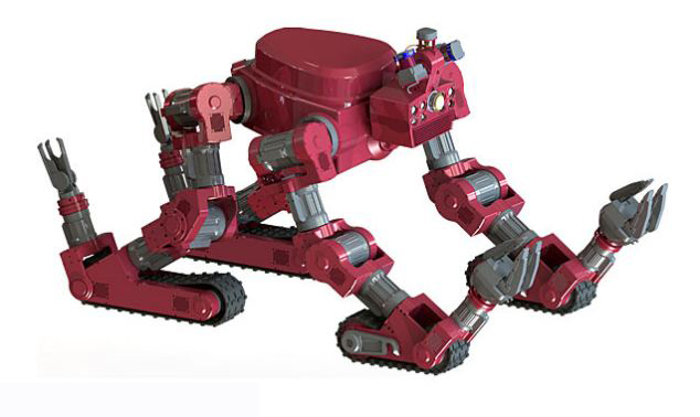 美大学推出外形似变形金刚机器人 可变身坦克