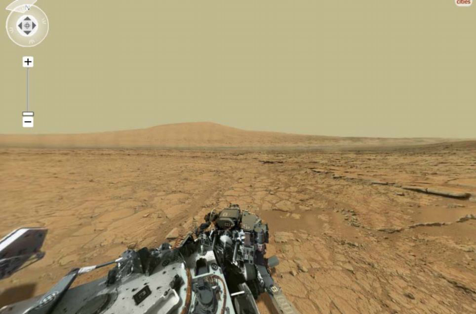 NASA科学家合成火星全景照片 像素高达40亿如同身临其境