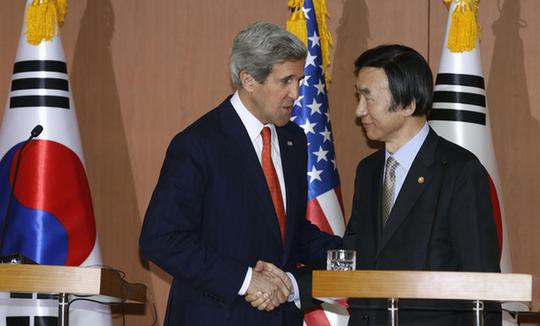 美国国务卿克里称美国愿同朝鲜对话