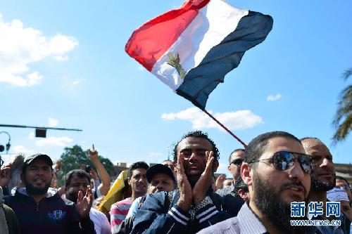 埃及穆兄会支持者与反对者爆发冲突致60人受伤