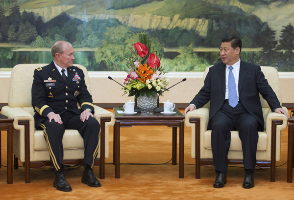 美军参谋长访华 再为重返亚太战略辩护