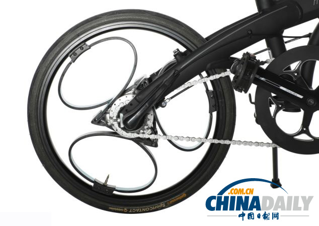 英工程师发明新型革命性自行车车轮 自带减震装置