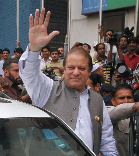 谢里夫赢巴基斯坦议会选举 将三度任总理