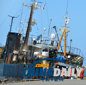 北海道港口外籍货船起火11小时扑灭 发现6具尸体