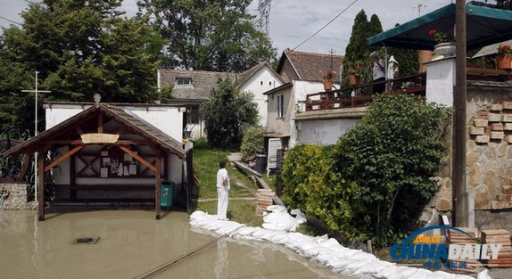 洪水袭击保加利亚 多瑙河水位创历史新高