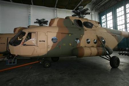 美国将为阿富汗国家安全部队购30架俄罗斯直升机