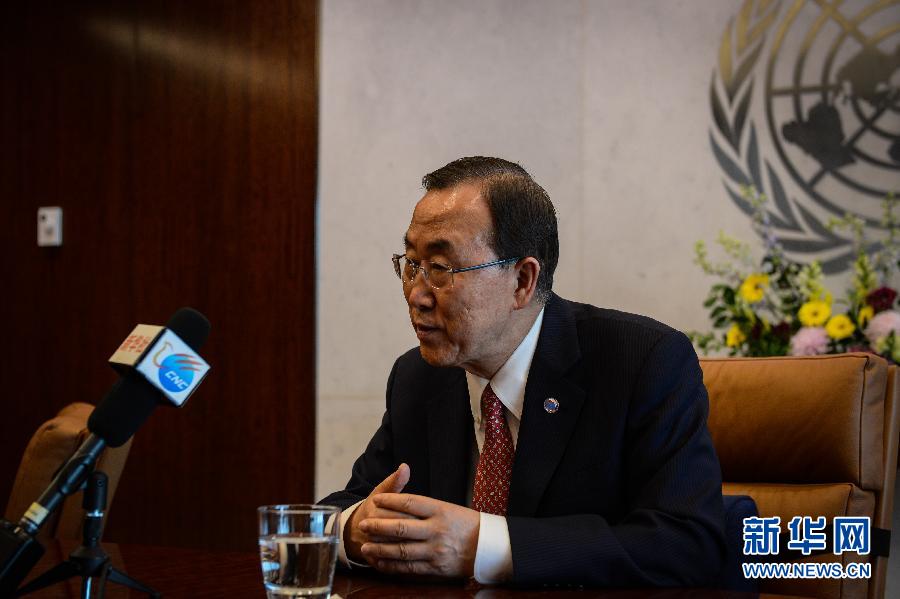 “我十分期待与中国新领导人会晤”——访联合国秘书长潘基文