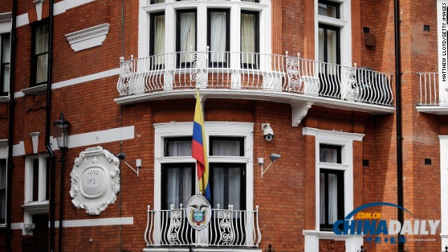 厄瓜多尔驻英大使馆发现窃听器 军情5处有嫌疑