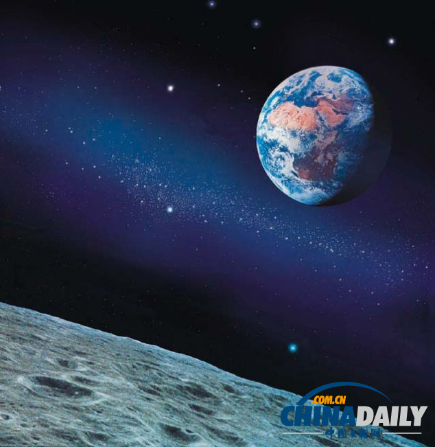 月球或曾是地球一部分 45亿年前大核爆形成