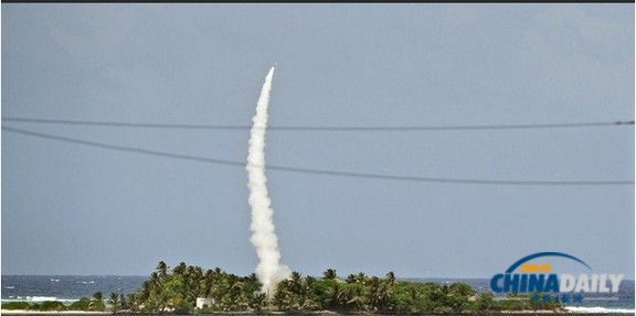 美太平洋上空导弹防御测试失败 拦截器未击中目标